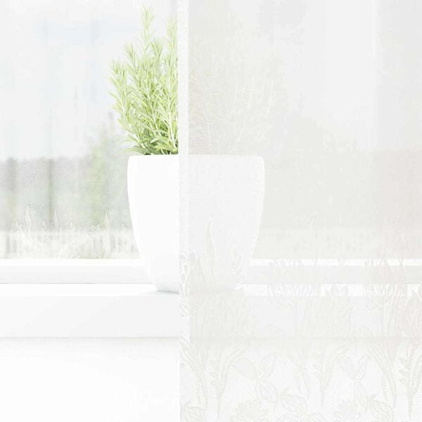 vidaXL Tenda in Pizzo con tende Bianco 280 x 200 cm Poliestere