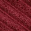vidaXL Coperte da Pile 6 pcs Rosso Bordeaux 270 x 240 cm Panno