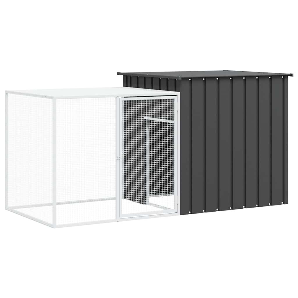 Gabbia Per Uccelli A Forma Di Casa PawHut - 50,5x41x121 Cm, Nera, Con 3 Porte, Posatoi, Mangiatoie E Vassoio Estraibile, Ideale Per Canarini E Pappagallini