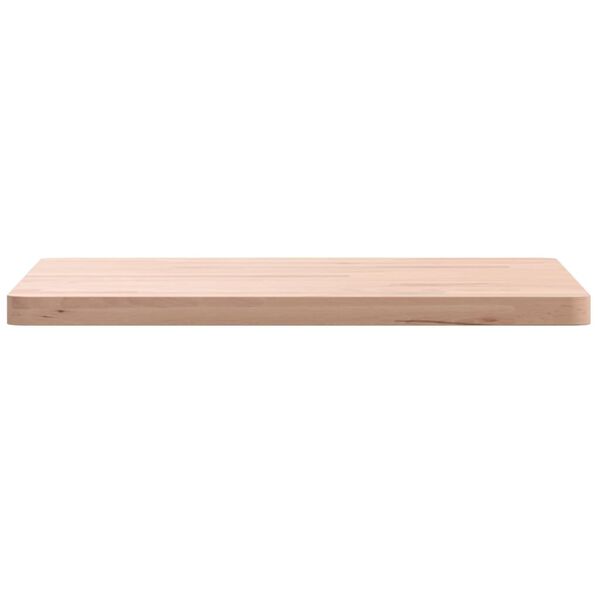 vidaXL Piano per Tavolo 50x50x2,5 cm Quadrato Legno Massello di Faggio