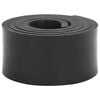 vidaXL Bordo in Gomma per Spazzaneve Nero 150x8x1 cm