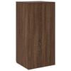 vidaXL Mobile Portaoggetti Rovere Marrone 50x45x103,5 cm in Truciolato