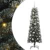 vidaXL Albero di Natale artificiale con 150 LED Verde 120 cm