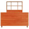 vidaXL Letto senza Materasso Marrone Cera 75x190 cm in Legno di Pino