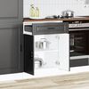 vidaXL Base da Cucina Porto Nero in Legno Multistrato