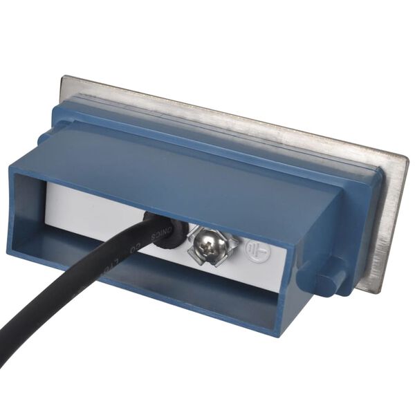 vidaXL Lampade da Incasso a LED 2 pz per Scale 44x111x56 mm