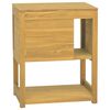 vidaXL Mobile da Bagno 60x40x75 cm in Legno Massello di Teak