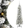 vidaXL Albero di Natale artificiale Bianco 120 cm