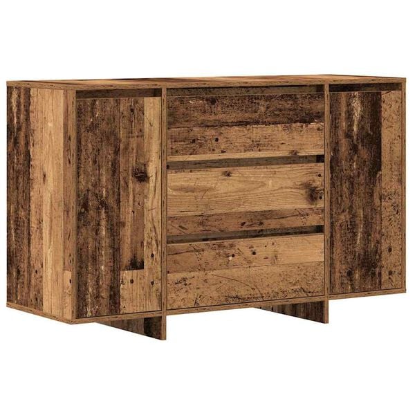 vidaXL Credenza Legno vecchio 120 x 41 x 75 cm Legno multistrato