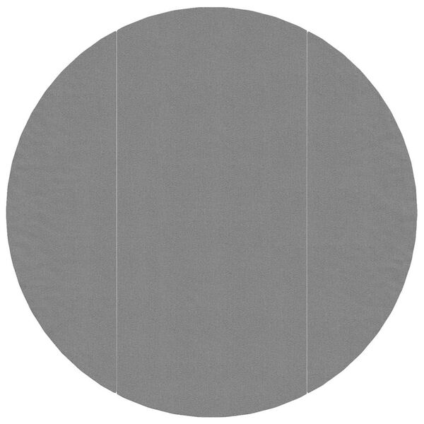 vidaXL Telo Sotto Piscina Grigio Chiaro &Oslash;306 cm Geotessile Poliestere