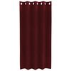 vidaXL Tende oscuranti 2 pcs Rosso Vino 140 x 175 cm Velluto