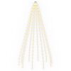 vidaXL Ghirlande luminose per alberi di Natale 210 LED Bianco caldo