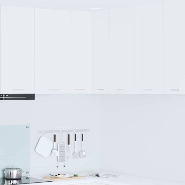 vidaXL Armadio pensile Bianco 57 x 57 x 80 cm Legno multistrato