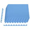 vidaXL Tappetino a Incastro 6 pz 2,16 m&sup2; in Schiuma EVA Blu
