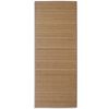 vidaXL Tappeto Rettangolare in Bamb&ugrave; Marrone 80 x 200 cm