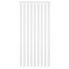 vidaXL Tende Verticali a Fascia in Stoffa Bianca 150x180 cm