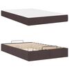 vidaXL Struttura letto con materasso con materasso 2 pcs Tanno Tessuto
