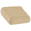 vidaXL Federa 6 pcs HEERLEN Beige &Oslash; 15 x 40 cm Poliestere
