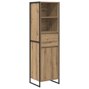 vidaXL Armadio per Libri Rovere Artigianale 43 x 36 x 150.5 cm