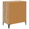 vidaXL Credenza con cassetto Rovere artigianale 60 x 35 x 70 cm
