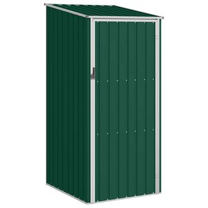 vidaXL Capanno da Giardino Verde 87x98x159 cm in Acciaio Zincato