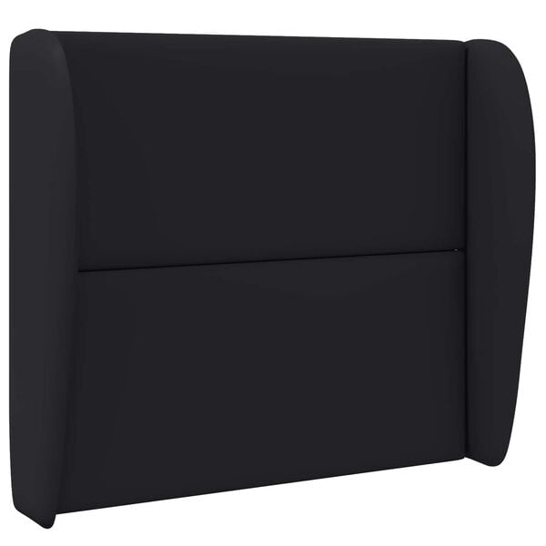 vidaXL Orecchia della Testata Nero 80 x 23 x 6 cm PVC