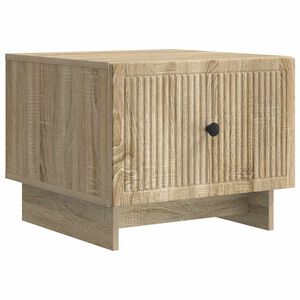 vidaXL Tavolino da salotto con cassetto Rovere Sonoma 49 x 50 x 40 cm