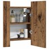 vidaXL Mobile da Bagno Legno Antico 40x12x45cm in Legno Multistrato