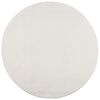 vidaXL Tappeto IZA a Pelo Corto con Aspetto Scandinavo Crema &Oslash; 200 cm