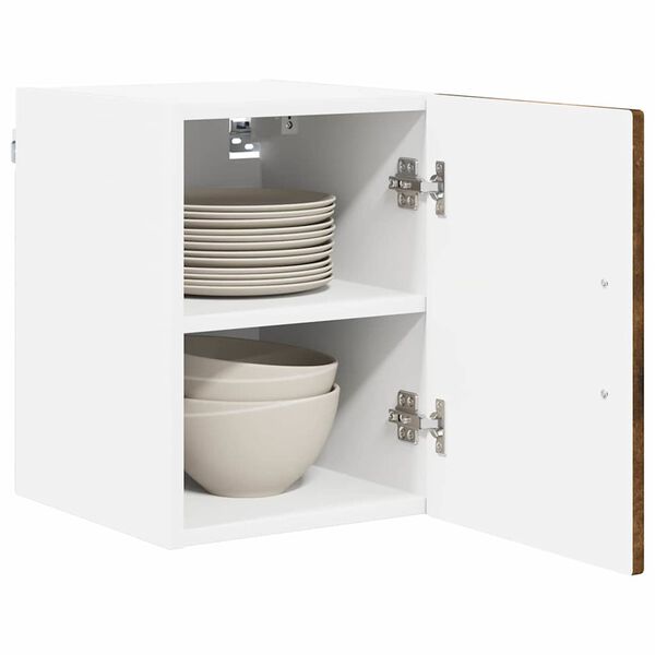 vidaXL Mobile da cucina Rovere fum&eacute; 30 x 31 x 40 cm Legno multistrato