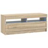 vidaXL Mobile TV LED Rovere Sonoma Legno ingegnerizzato