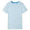 Maglietta da Bambino Azzurra 116