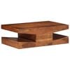 vidaXL Tavolino da Salotto 90x60x30 cm Legno Massello di Acacia