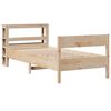 vidaXL Letto senza Materasso 75x190 cm in Legno Massello Pino