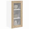 vidaXL Armadio pensile con porta 2 pcs Rovere Sonoma 40 x 31 x 80 cm
