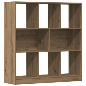 vidaXL Libreria Rovere Artigianale 97,5x29,5x100 cm Legno Multistrato