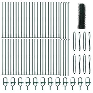 vidaXL Palo della recinzione Verde