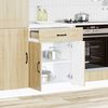 vidaXL Base da Cucina Kalmar Rovere Sonoma in Legno Multistrato