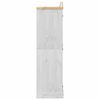vidaXL Armadio Corona Bianco 151,5x52x186 cm in Legno Massello di Pino