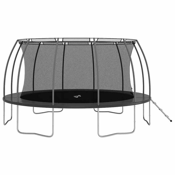 vidaXL Set Trampolino Rotondo 488x90 cm 150 kg