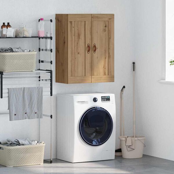 vidaXL Pensile Rovere artigianale 69,5 x 34 x 90 cm Legno multistrato