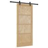 vidaXL Porta scorrevole ORKDAL Naturale 86 x 198,5 cm