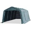 vidaXL Tendone Bestiame Rimovibile PVC 550 g/m&sup2; 3,3x6,4 m Verde Scuro