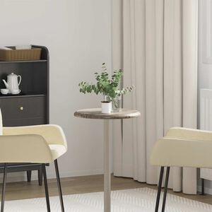 vidaXL Piano per Tavolo Grigio &Oslash;40x2,5 cm in Marmo