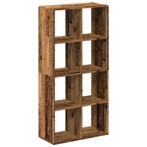 vidaXL Libreria Divisorio Legno Antico 69,5x29x137,5 cm in Truciolato