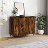 vidaXL Credenze 2 pz Rovere Fumo 40x35x70 cm in Legno Multistrato