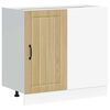 vidaXL Mobile base da cucina Lucca Rovere Sonoma in Legno Multistrato