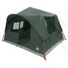 vidaXL Tenda Istantanea con tetto Verde militare 365 x 380 x 200 cm