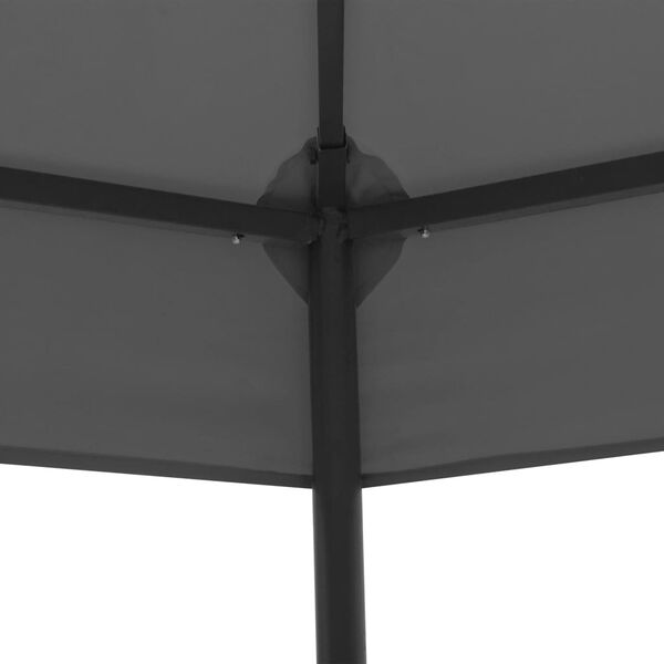 vidaXL Gazebo da Giardino 323x275x265 cm Antracite