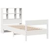 vidaXL Letto Libreria senza Materasso Bianca 90x200 cm Legno di Pino